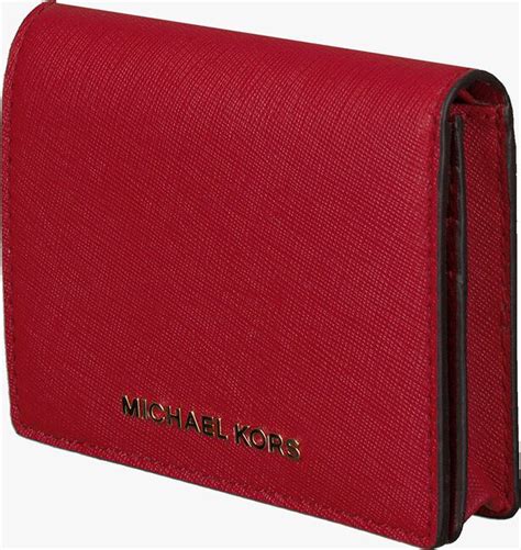 kleines rotes portmonee michael kors|Michael Kors Portemmonaie .